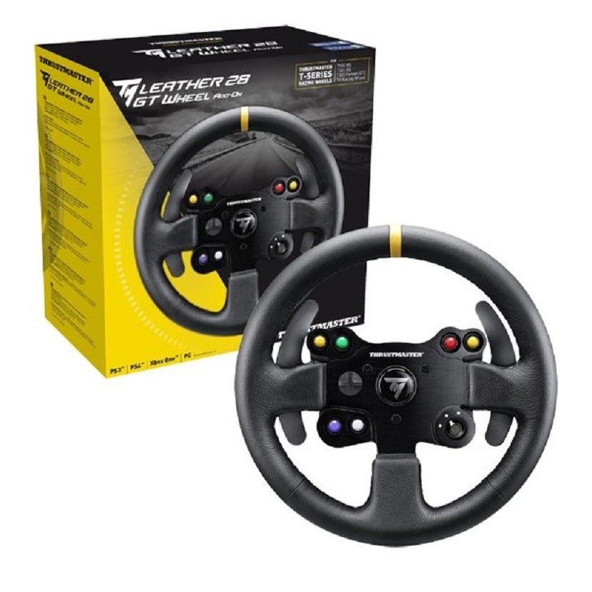 米特3C數位–Thrustmaster TM LEATHER 28 GTADD-ON 方向盤-細節圖4