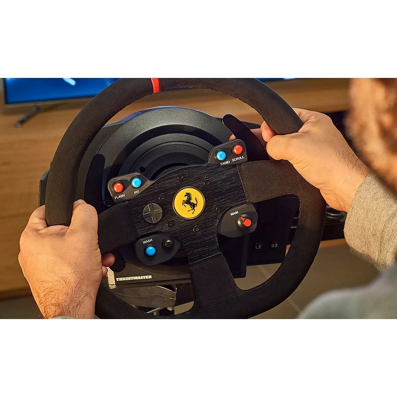 Thrustmaster 599XX EVO 30 Wheel Add-On Alcantara Edition 方向盤-細節圖3