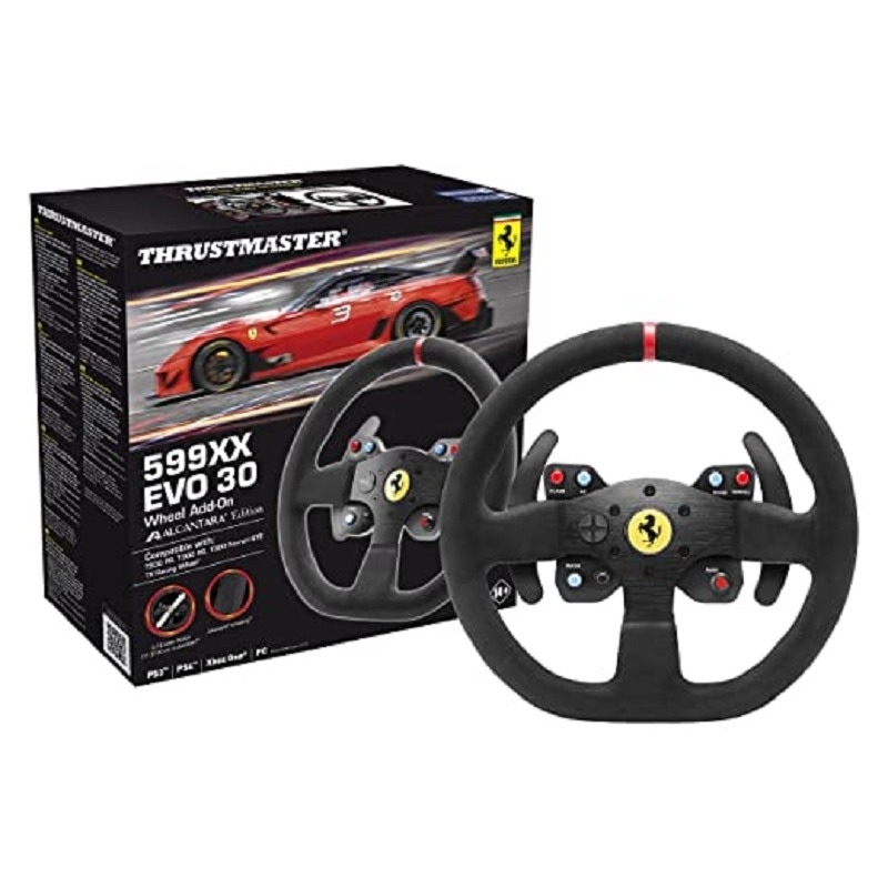 Thrustmaster 599XX EVO 30 Wheel Add-On Alcantara Edition 方向盤-細節圖5