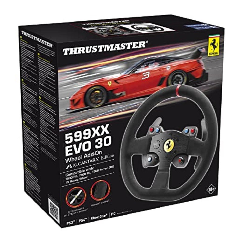 Thrustmaster 599XX EVO 30 Wheel Add-On Alcantara Edition 方向盤-細節圖6