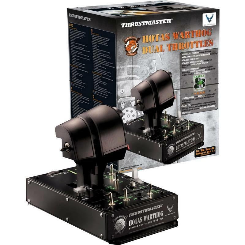 米特3C數位–Thrustmaste HOTAS WARTHOG DUAL THROTTLES 雙節氣門- 米特