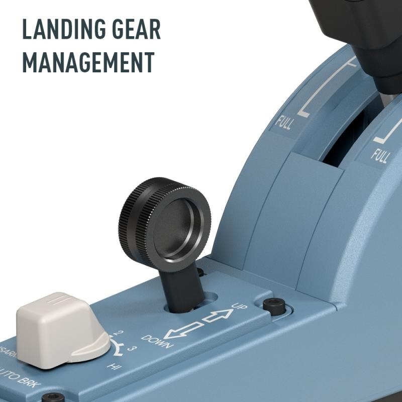 Thrustmaster TCA Quadrant Add-On Airbus Edition 模擬飛行 擾流板-細節圖3