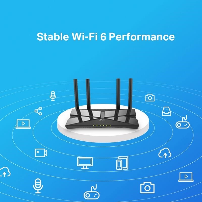 米特3C數位–TP-LINK Archer AX10 雙頻路由器 AX1500 wifi6分享器 辦公室 家用 公寓適用-細節圖2