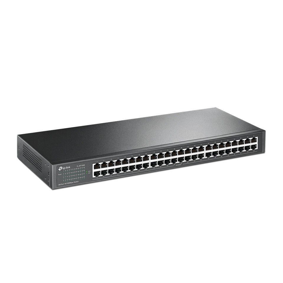 米特3C數位–TP-LINK TL-SF1048 48 埠 10/100Mbps 機架裝載交換器-細節圖2