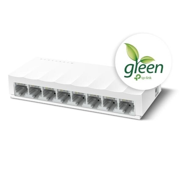 米特3C數位–TP-LINK LS1008 8埠 10/100Mbps Switch Hub 高節電乙太網路桌上型交換器-細節圖2