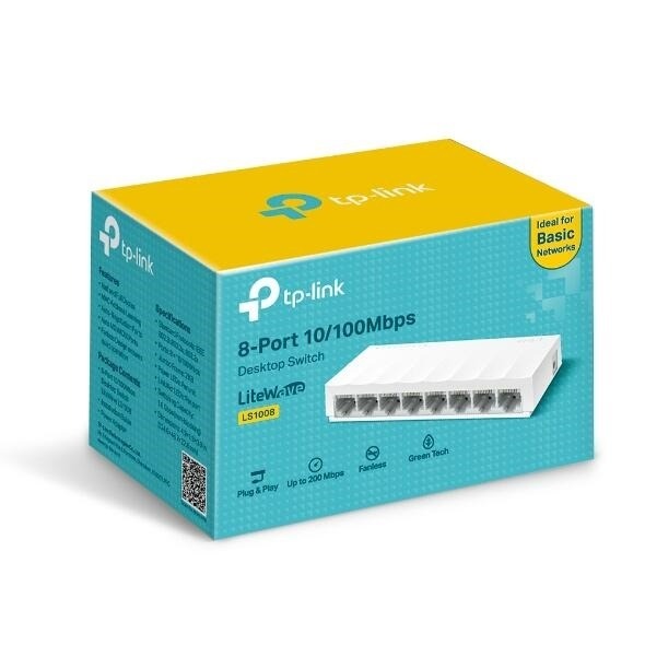 米特3C數位–TP-LINK LS1008 8埠 10/100Mbps Switch Hub 高節電乙太網路桌上型交換器-細節圖5