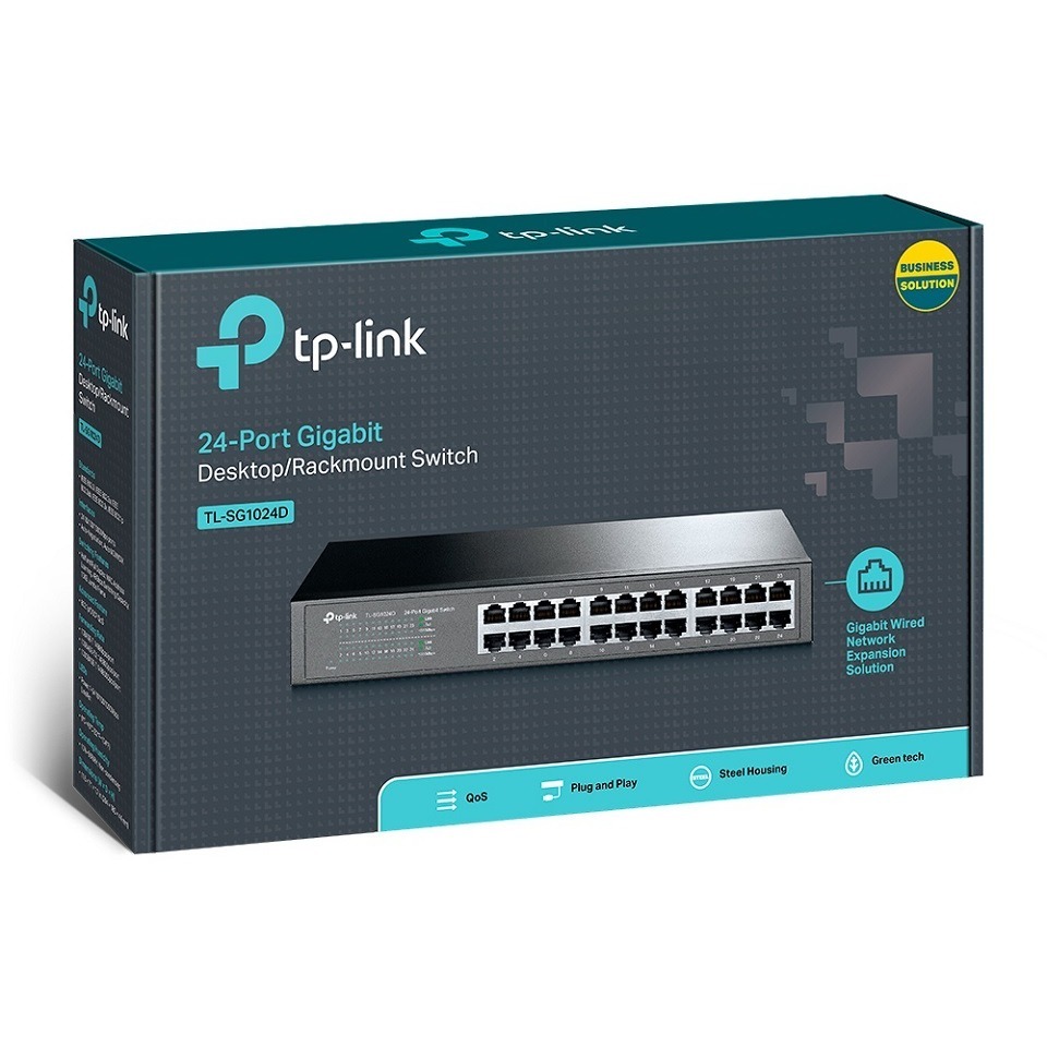 米特3C數位–TP-LINK TL-SG1024D 24 埠 Gigabit 桌上型/機架裝載型交換器-細節圖4