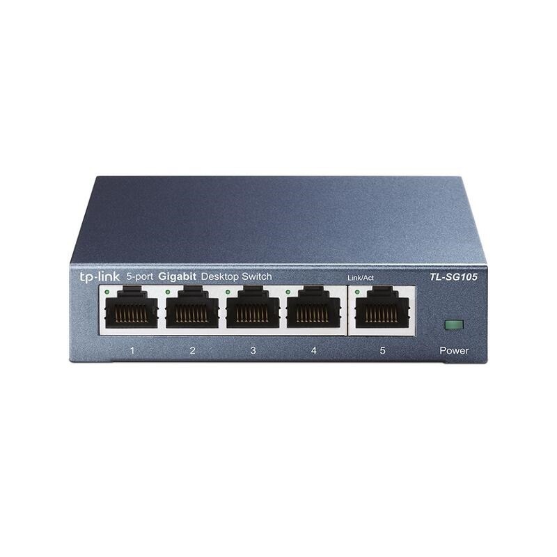 米特3C數位–TP-LINK TL-SG105 5埠 專業級Gigabit 交換器