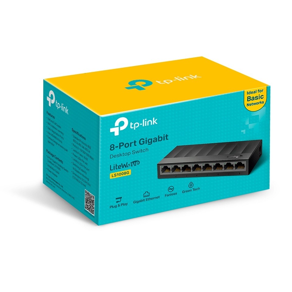 米特3C數位–TP-LINK LS1008G 8埠 10/100/1000Mbps 桌上型交換器-細節圖5