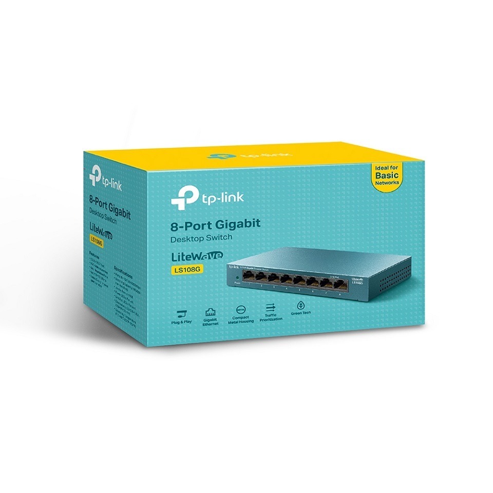 米特3C數位–TP-LINK LS108G 8埠 10/100/1000Mbps 桌上型交換器-細節圖5