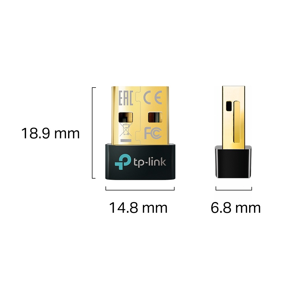 米特3C數位–TP-Link UB500 微型 USB 迷你藍牙5.0接收器(藍牙傳輸器、適配器)-細節圖2