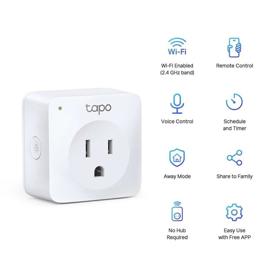 米特3C數位–TP-LINK Tapo P100 迷你 Wi-Fi 智慧插座-細節圖2