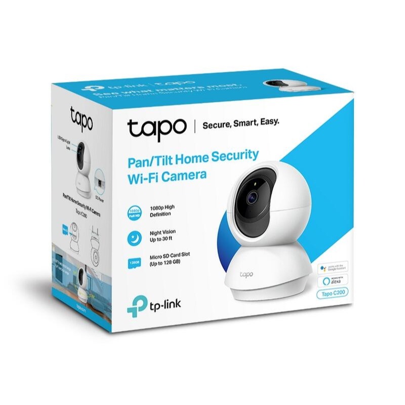 米特3C數位–TP-LINK Tapo C200 旋轉式Wi-Fi 攝影機/1080P/雙向語音溝通/網路攝影機-細節圖5