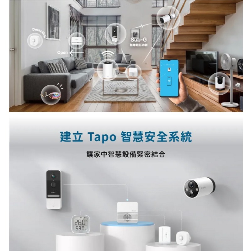 TP-Link Tapo H200 無線智慧網關(智慧連動/集中控制/Wi-Fi連線/支援512GB記憶卡) - PChome 24h購物