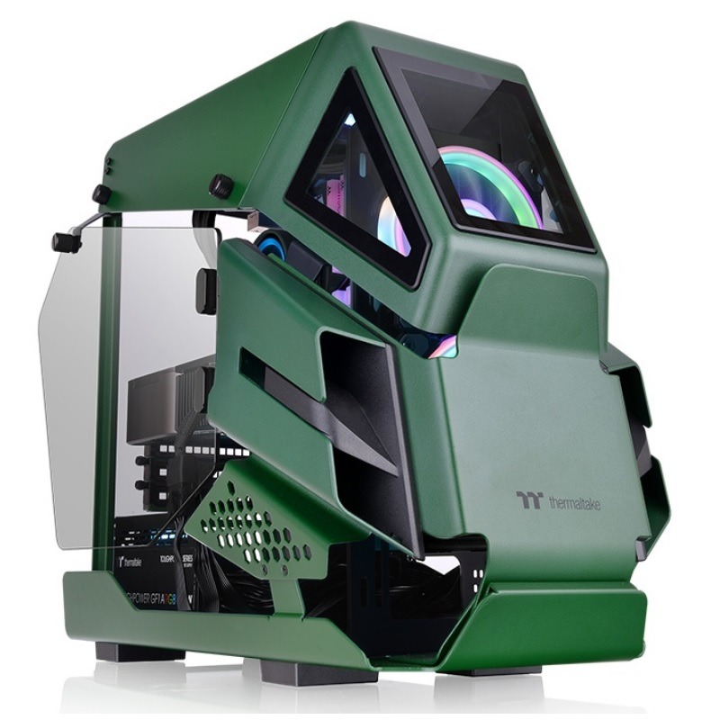 米特3C數位–Thermaltake 曜越 AH T200 強化玻璃機殼/黑/白/粉紅/松石綠/競速綠-細節圖6