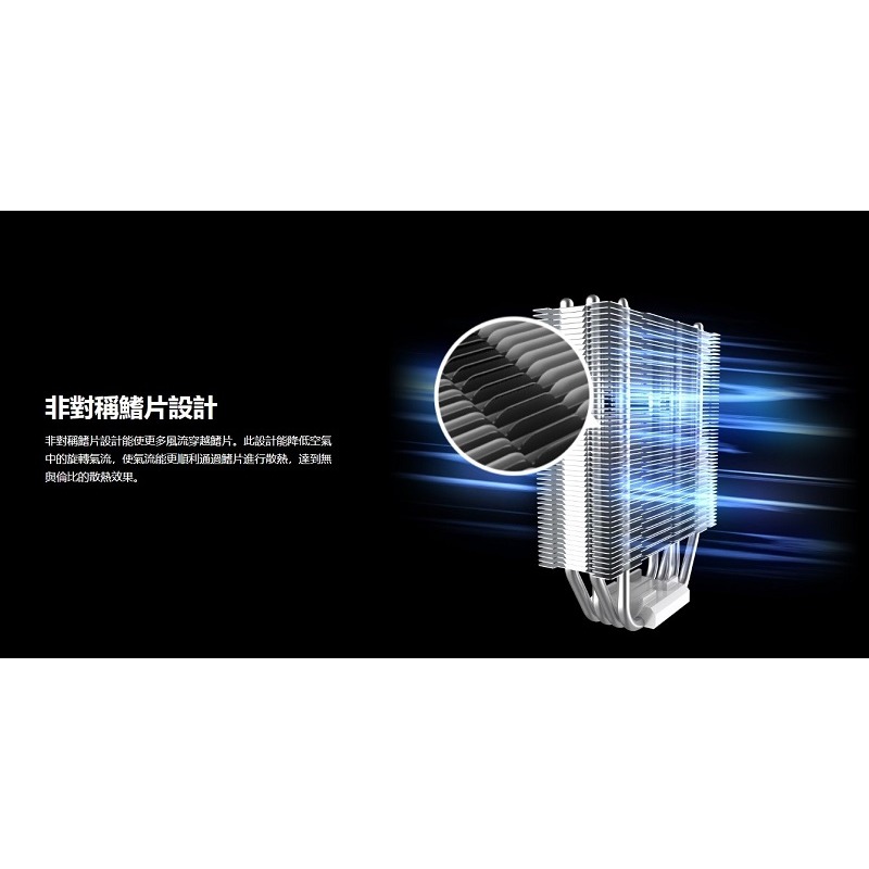 米特3C數位–曜越 鋼影 TOUGHAIR 310 CPU 散熱器/CL-P074-AL12BL-A-細節圖4