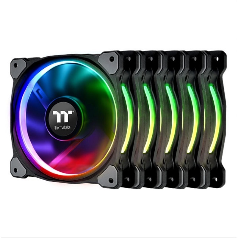 曜越 Riing Plus 12 LED RGB水冷排風扇/頂級版/三顆裝/五顆裝CL-F054-PL12SW-A-細節圖6