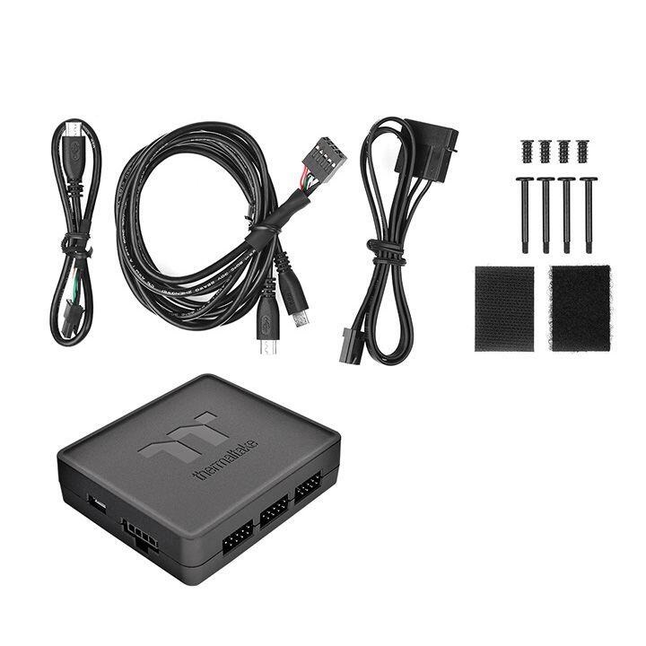 米特3C數位–曜越Riing Trio 20 LED RGB機殼風扇頂級版/CL-F083-PL20SW-A-細節圖4