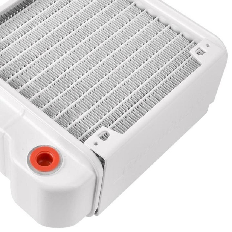 米特3C數位–Thermaltake曜越 Pacific RL120 鋁水冷排 雪白版/CL-W011-AL00WT-B-細節圖2