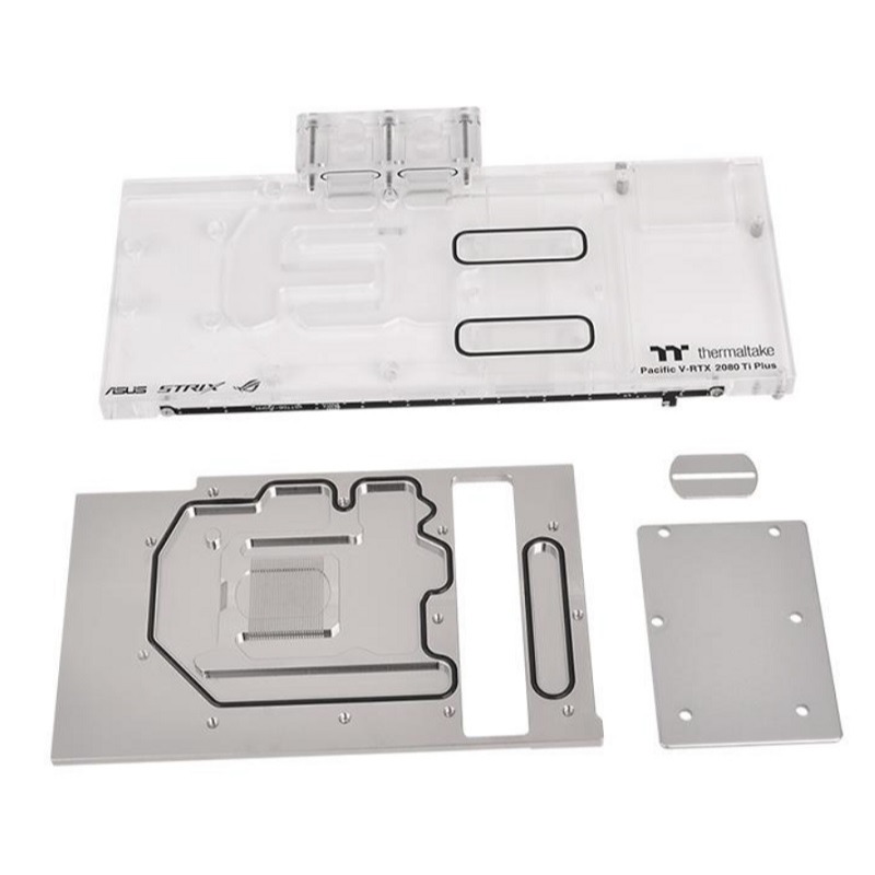 曜越Pacific V-RTX 2080Ti Plus透明水冷頭/ASUS ROG顯卡/CL-W247-CU00SW-A-細節圖2