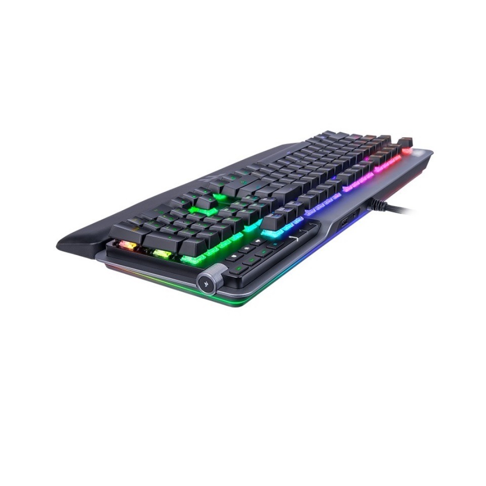 米特3C數位–曜越 幻銀 ARGENT K5 RGB Cherry 銀軸/青軸 機械式鍵盤-細節圖5