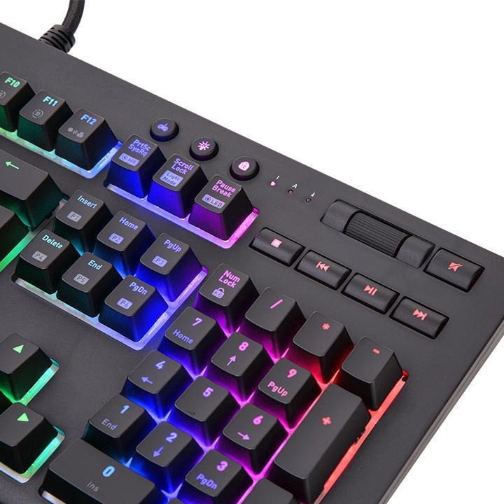 米特3C數位–曜越 Premium X1 RGB Cherry MX 銀軸電競鍵盤/KB-TPX-SSBRTC-01-細節圖3