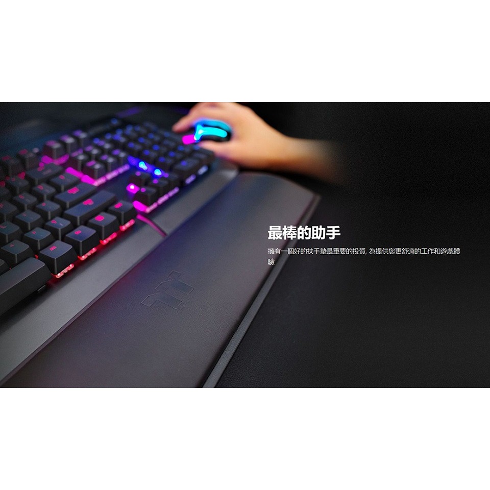 米特3C數位–曜越 WR1 扶手墊 尺寸465mmx90mmx30.5mm/GEA-WRO-WKRBLK-01-細節圖5