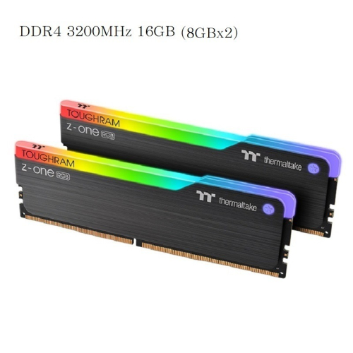 曜越TOUGHRAM Z-ONE RGB 記憶體 DDR4 3200MHz/3600MHz/4000MHz 8GBx2