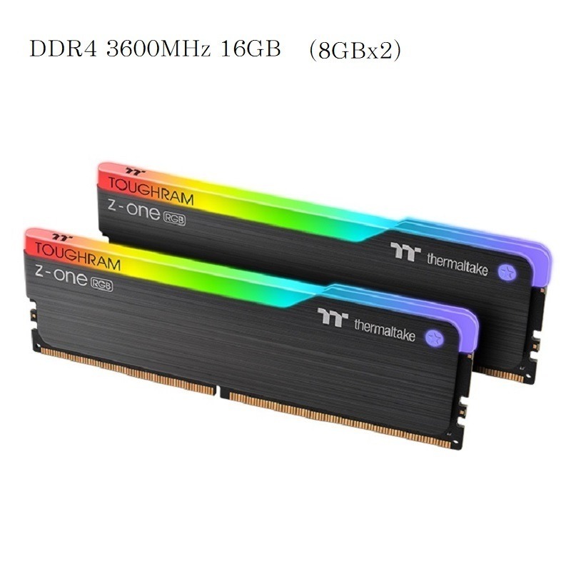 曜越TOUGHRAM Z-ONE RGB 記憶體 DDR4 3200MHz/3600MHz/4000MHz 8GBx2-細節圖2