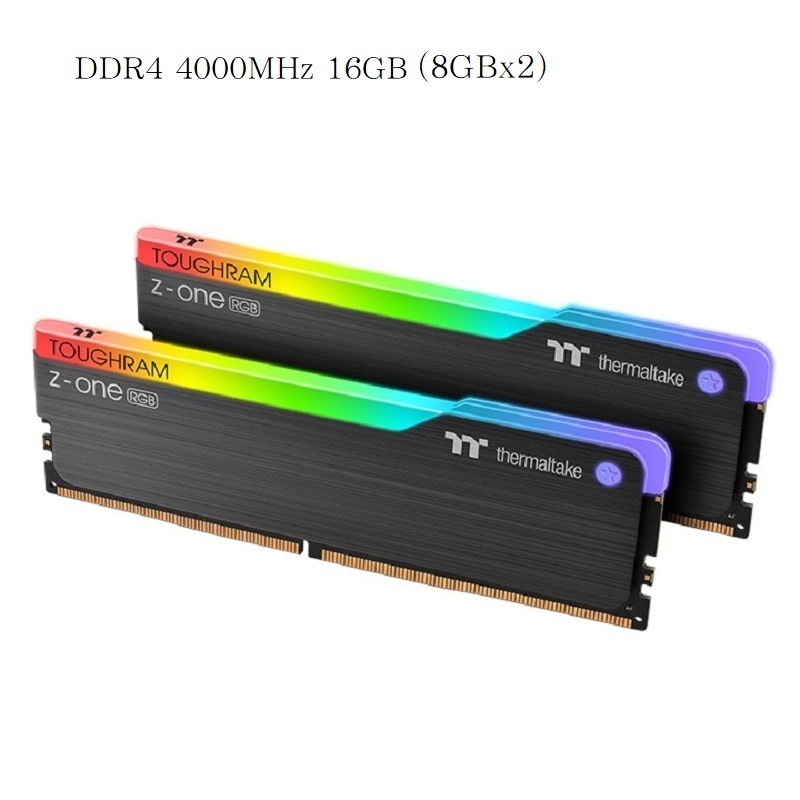 曜越TOUGHRAM Z-ONE RGB 記憶體 DDR4 3200MHz/3600MHz/4000MHz 8GBx2-細節圖3