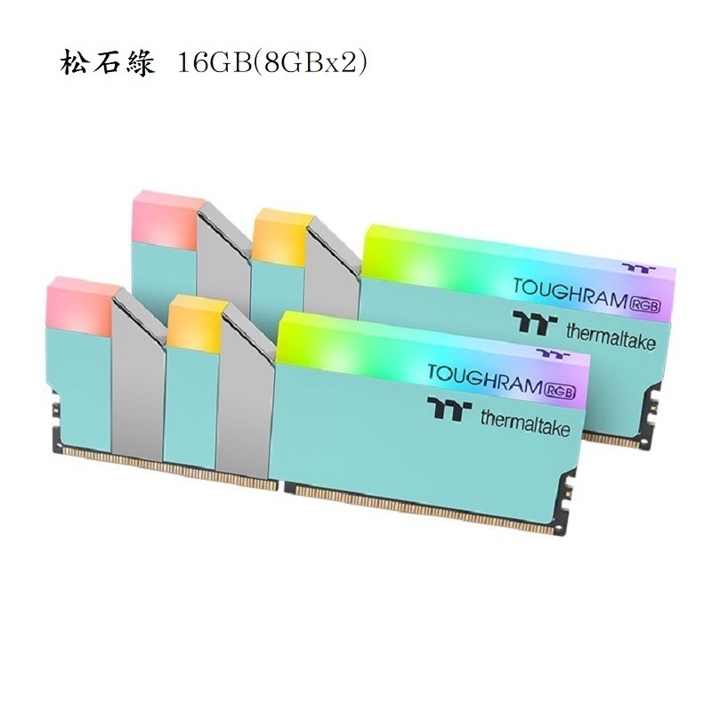 曜越 鋼影 TOUGHRAM RGB 記憶體 DDR4 3600MHz(8GBx2)競速紅/尊爵金/松石綠/競速綠-細節圖4