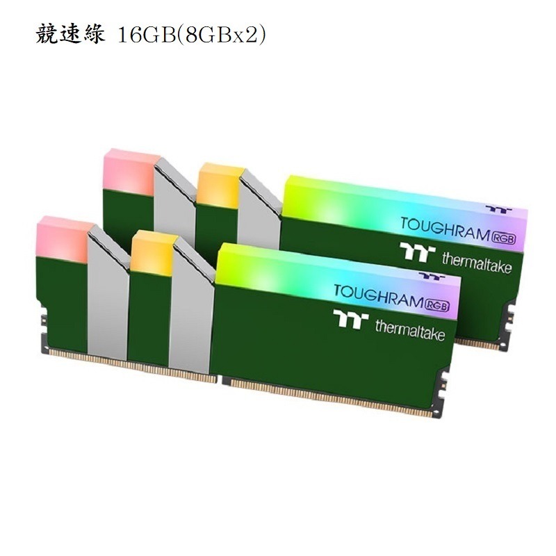 曜越 鋼影 TOUGHRAM RGB 記憶體 DDR4 3600MHz(8GBx2)競速紅/尊爵金/松石綠/競速綠-細節圖5