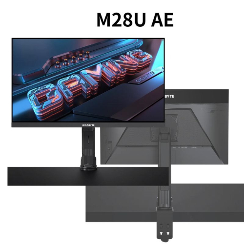 米特3C數位–GIGABYTE 技嘉 M28U AE 4K/144hz/1ms/IPS 28吋電競螢幕
