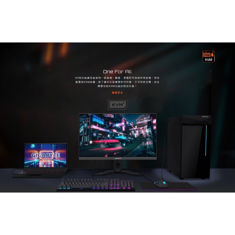 米特3C數位–Gigabyte技嘉 M27Q 27吋IPS電競螢幕/2K/170Hz/0.5ms/FreeSync/三年-細節圖3