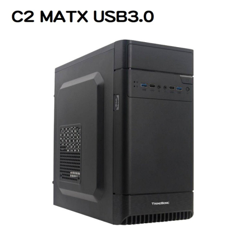 米特3C數位–TrendSonic 翰欣 C2 MATX USB3.0 電腦機殼