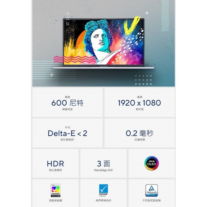 米特3C數位–Acer SF114-34-C04D 彩虹銀(N5100/8G/256G/14吋/FHD/W11)輕薄筆電-細節圖2