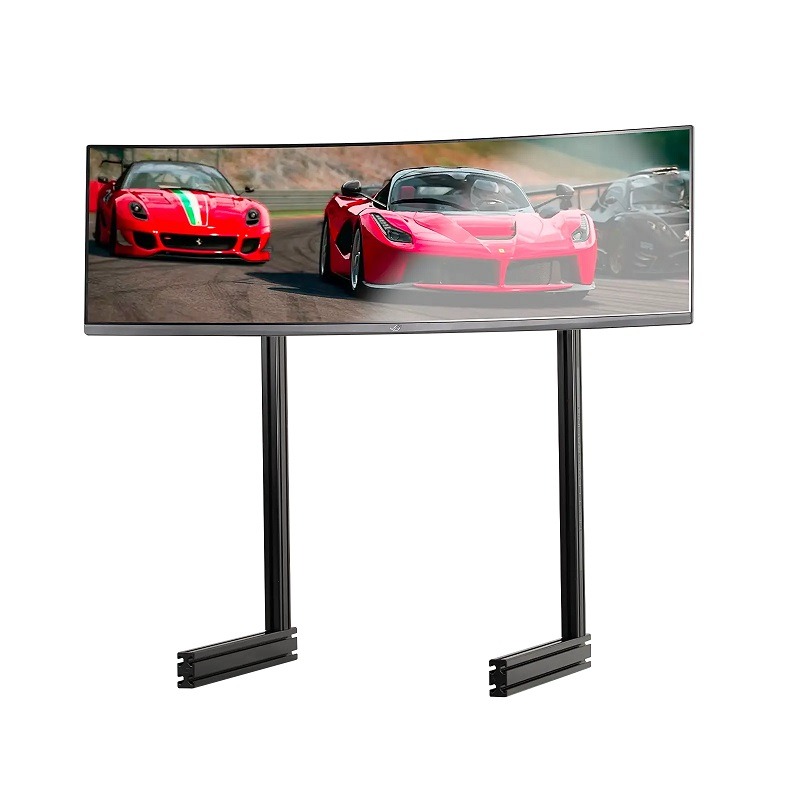 米特3C數位–NLR ELITE FREESTANDING SINGLE MONITOR STAND 黑色鋁擠型螢幕立架-細節圖4