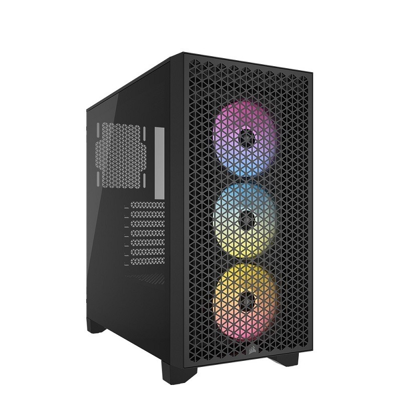 米特3C數位–Corsair海盜船 3000D 中塔式機殼 黑 CC-9011251-WW/白CC-9011256-WW-細節圖3