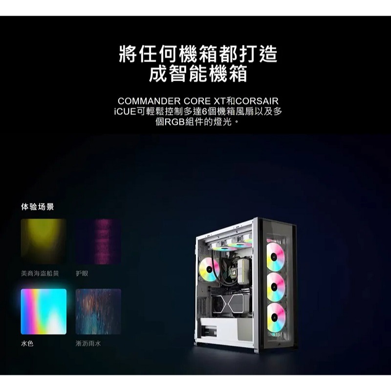 米特3C數位–海盜船 iCUE Commander CORE XT 風扇燈光控制器/CL-9011112-WW-細節圖2