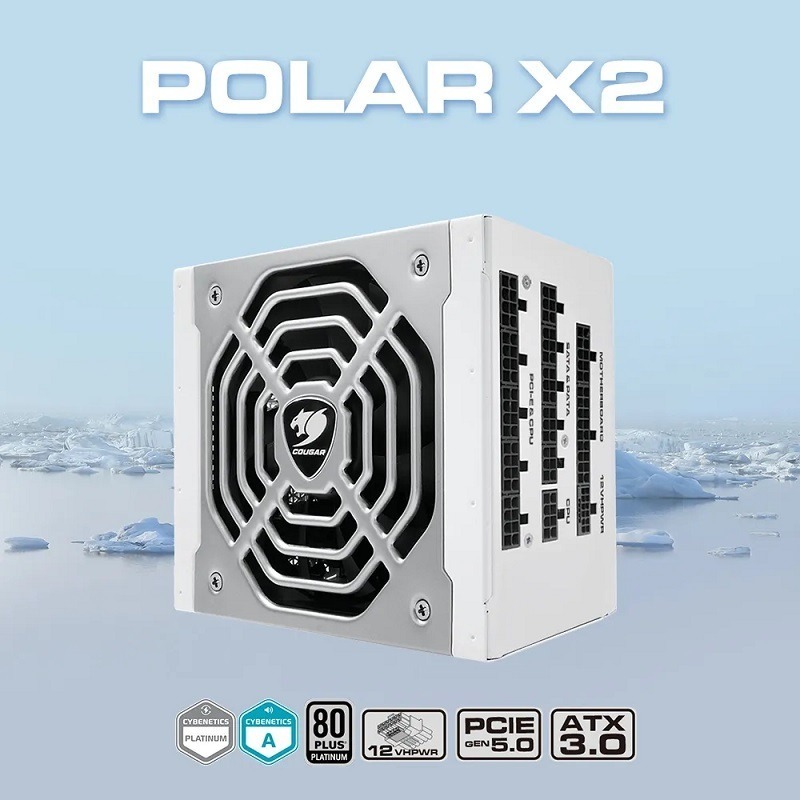 米特3C數位-COUGAR 美洲獅 POLAR X2 1050W/1200W 全模組ATX3.0 白金牌電源供應器-細節圖2