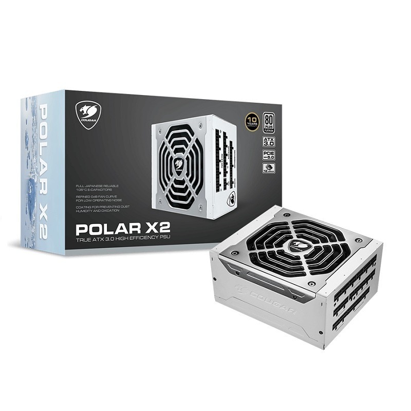 米特3C數位-COUGAR 美洲獅 POLAR X2 1050W/1200W 全模組ATX3.0 白金牌電源供應器-細節圖6
