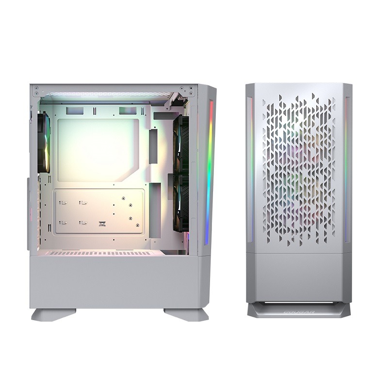 米特3C數位–COUGAR 美洲獅 Mx430 Air RGB 中塔機箱 黑色/白色-細節圖2