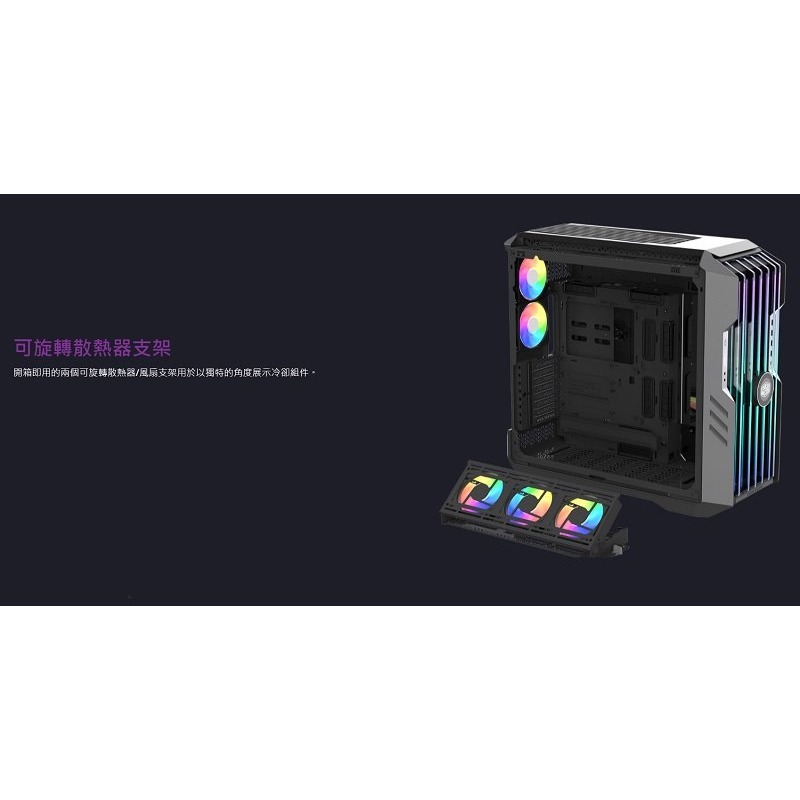 米特3C數位–CoolerMaster 酷碼 HAF 700 EVO 機殼/H700E-IGNN-S00-細節圖4