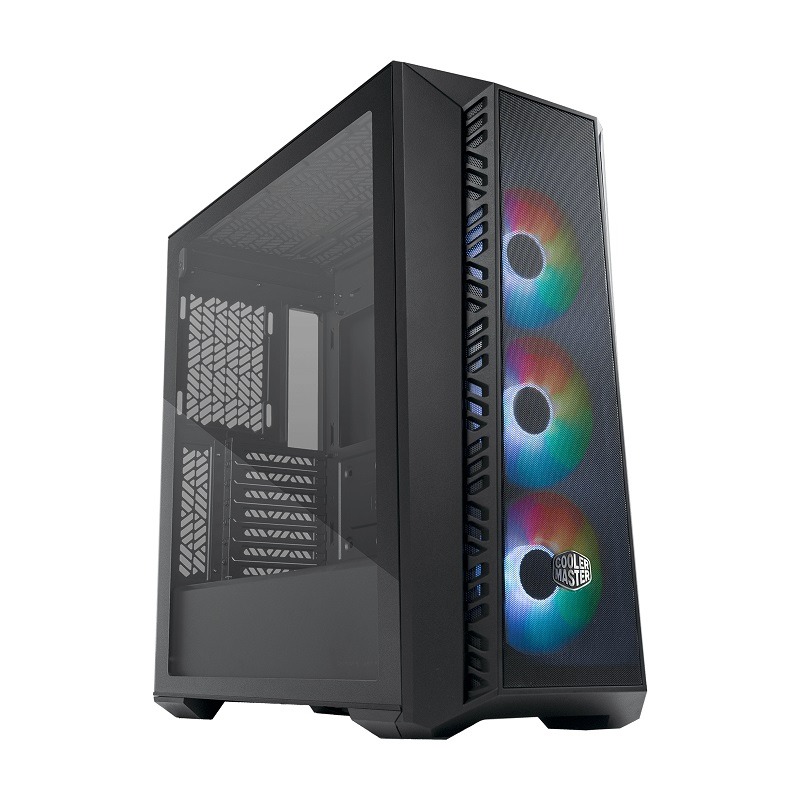 米特3C數位–CoolerMaster 酷碼 MasterBox 520 Mesh 機殼 黑色/白色-細節圖2