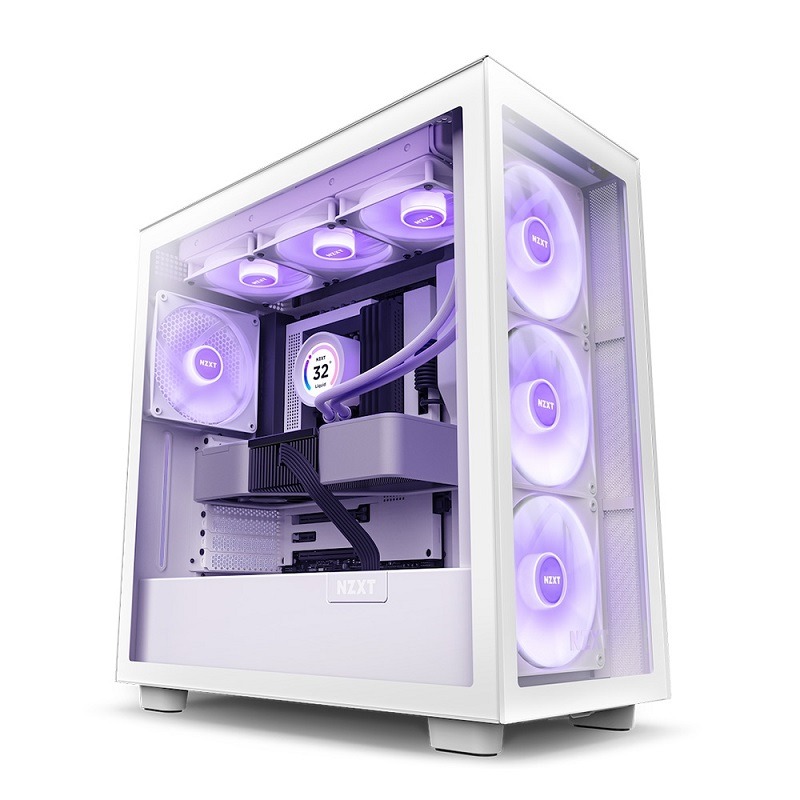 米特3C數位–NZXT 恩傑 H7 Elite 2023 黑/白 電腦機殼 內建核心扇x3/靜音扇x1/至多7風扇裝配-細節圖2