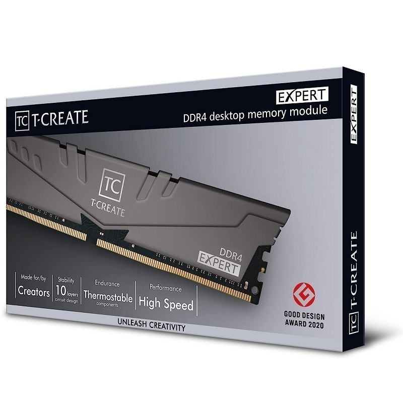 十銓 T-CREATE 引領者 EXPERT DDR4 3200/3600 雙通道 16GB/32GB 桌上型記憶體-細節圖6