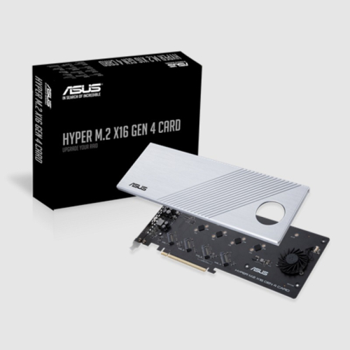 米特3C數位–ASUS 華碩 HYPER M.2 X16 GEN 4 CARD 介面卡/擴充轉接/PCIe 4.0