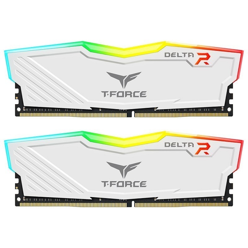 十銓 T-FORCE DELTA 炫光 DDR4 3600 雙通道16GB/32GB 黑/白/CL18-細節圖2