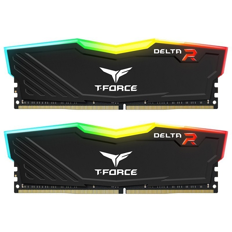 十銓 T-FORCE DELTA 炫光 DDR4 3600 雙通道16GB/32GB 黑/白/CL18-細節圖3