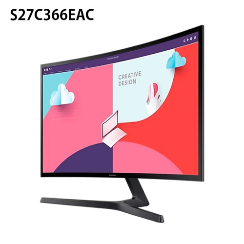 米特3C數位–Samsung 三星 S27C366EAC 27型 1800R曲面螢幕